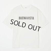 BUENA VISTA/BUENA VISTA LOGO tee（WHITE）［プリントT-24春夏］