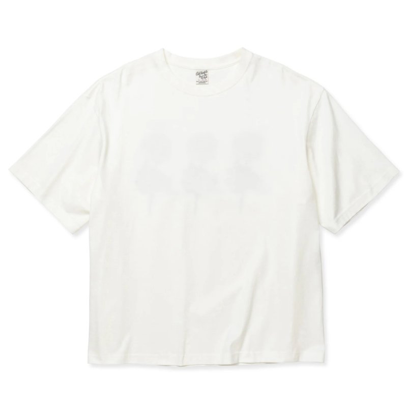 画像3: CALEE/DROP SHOULDER "INDIVIDUAL BASIS" ROSE LOGO TEE（各色）［ドロップショルダープリントT-24春夏］