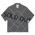 WACKO MARIA/WOLF'S HEAD / HAWAIIAN SHIRT（BLUE）［ハワイアンシャツ-24春夏］