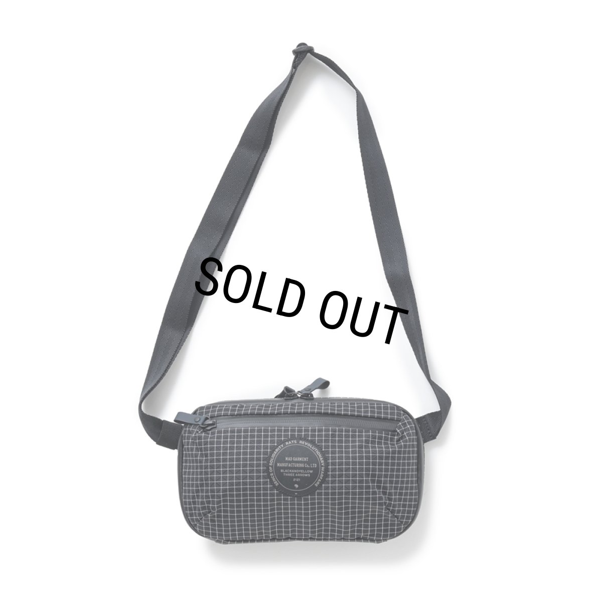 画像1: RATS/SHOULDER POUCH（BLACK）［ショルダーポーチ-24春夏］ (1)