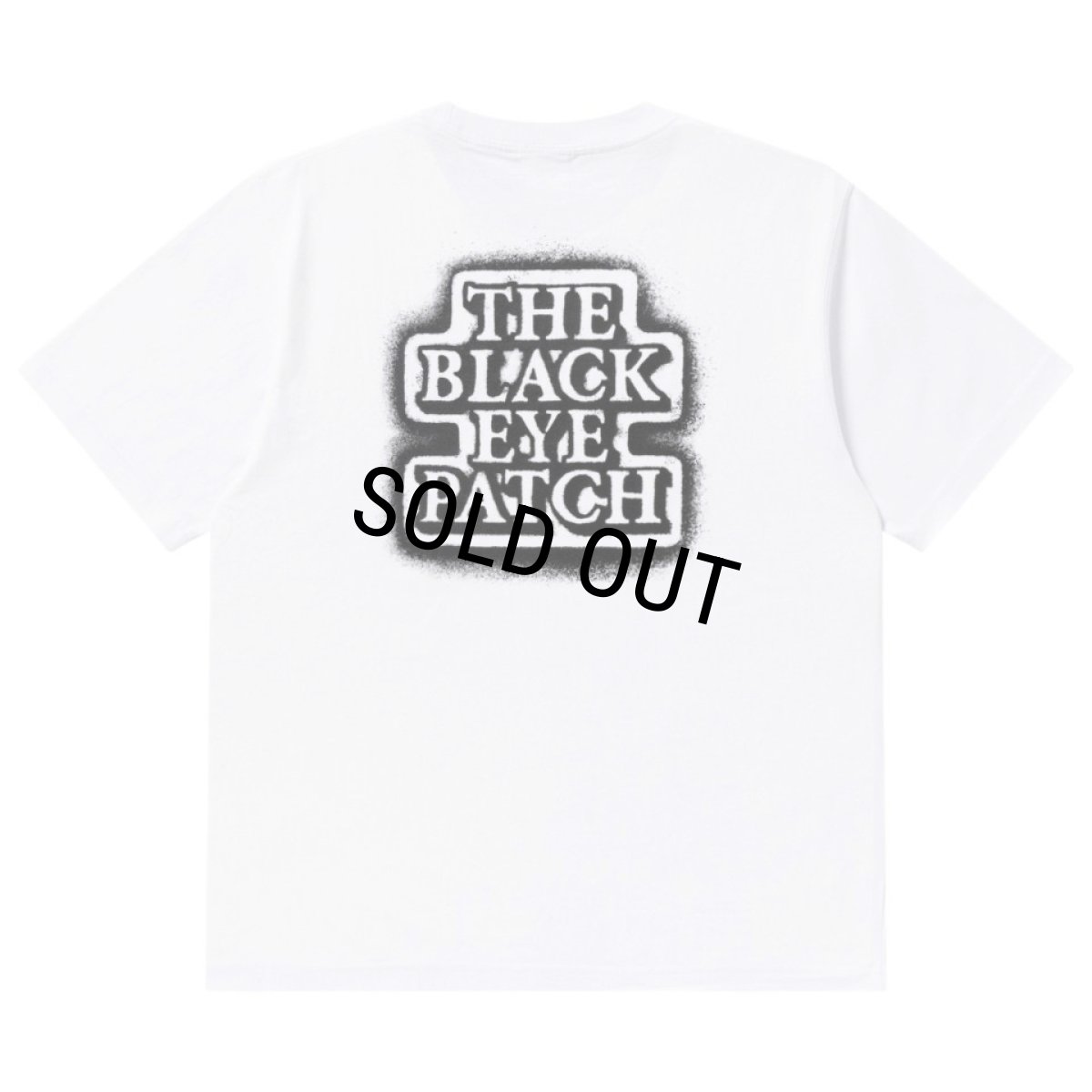 画像1: BlackEyePatch/SPRAYED OG LABEL TEE(WHITE) (1)