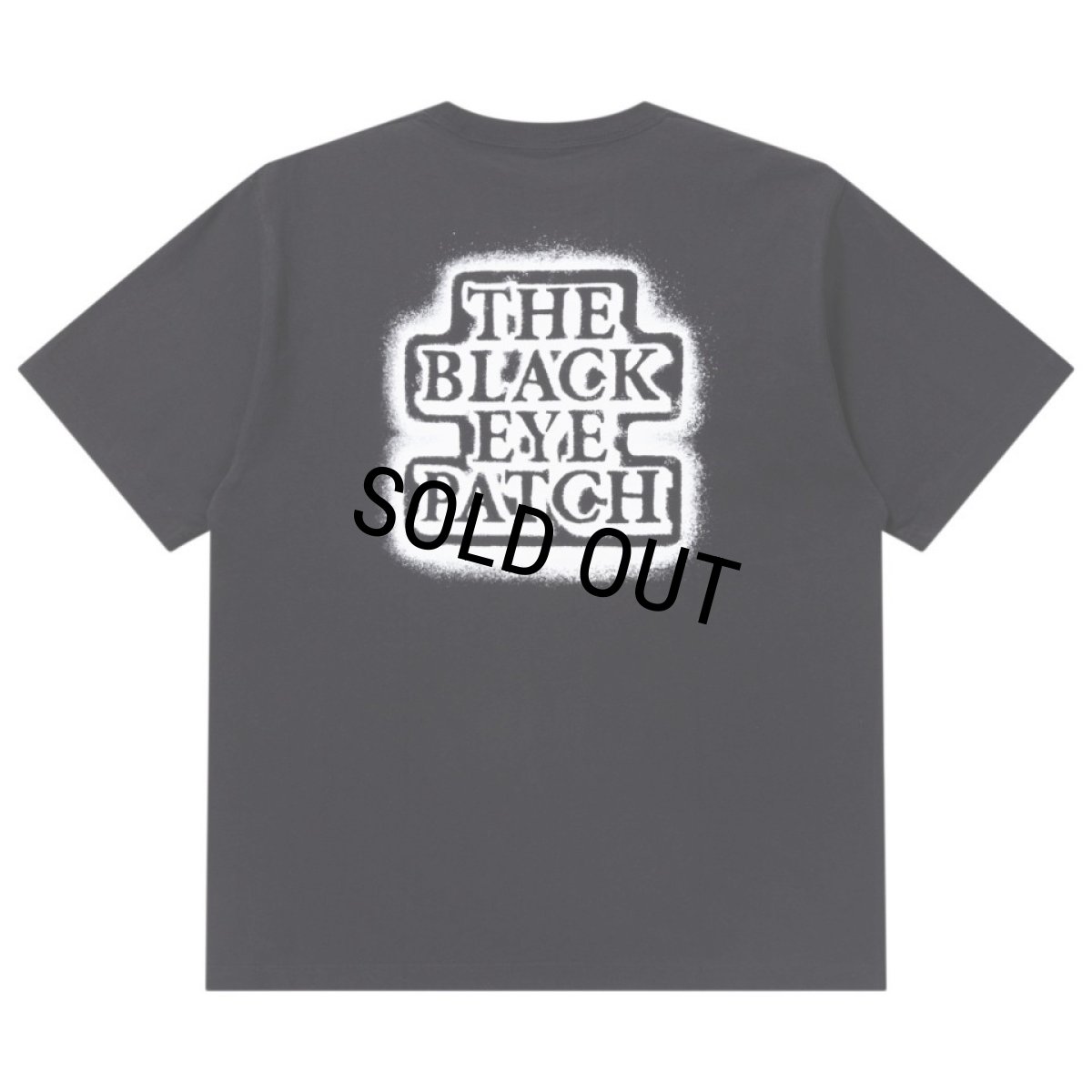 画像1: BlackEyePatch/SPRAYED OG LABEL TEE（BLACK） (1)