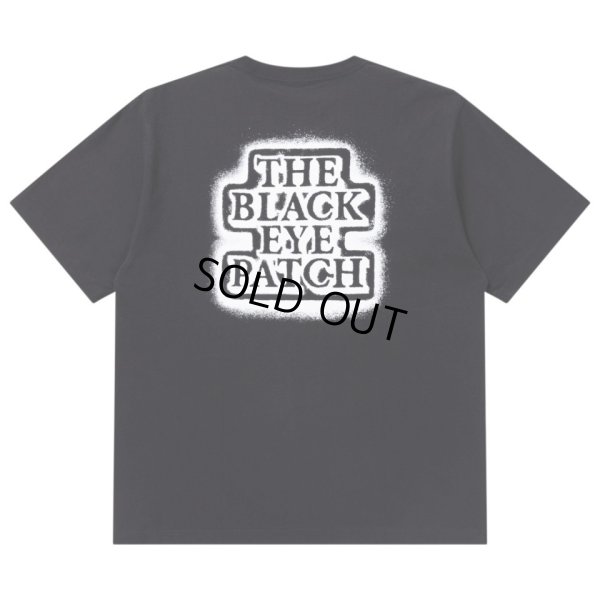 画像1: BlackEyePatch/SPRAYED OG LABEL TEE（BLACK）