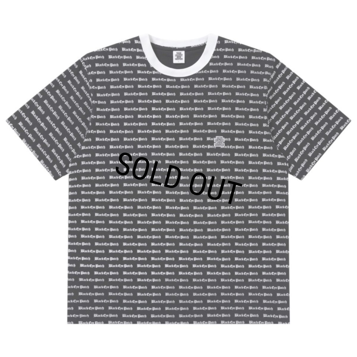 画像1: BlackEyePatch/OE LOGO PATTERNED TEE(BLACK) (1)