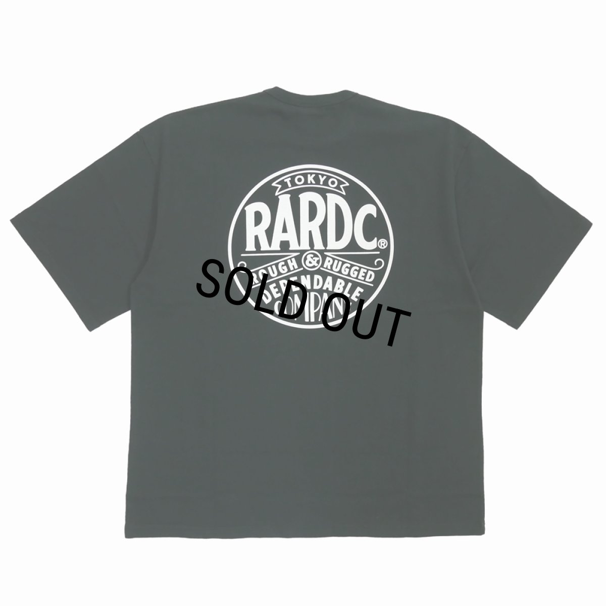 画像1: ROUGH AND RUGGED/RR × NUTS TEE SHIRTS（BLACK）［プリントT-24春夏］ (1)
