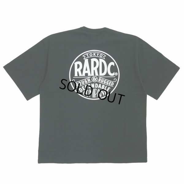 画像1: ROUGH AND RUGGED/RR × NUTS TEE SHIRTS（BLACK）［プリントT-24春夏］