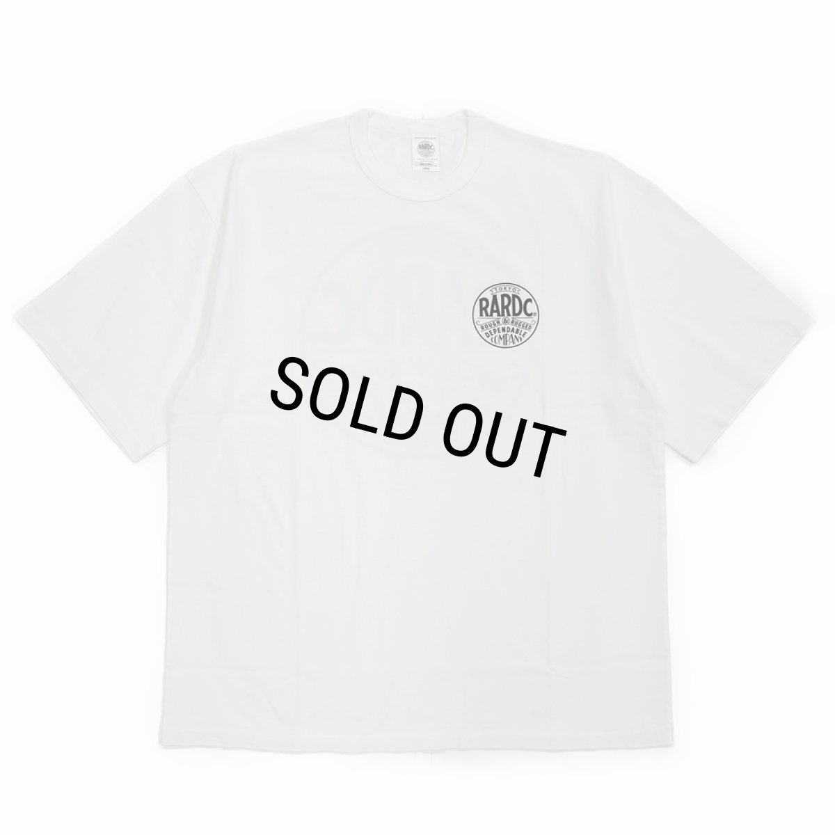 画像2: 【30%OFF】ROUGH AND RUGGED/RR × NUTS TEE SHIRTS（WHITE）［プリントT-24春夏］ (2)
