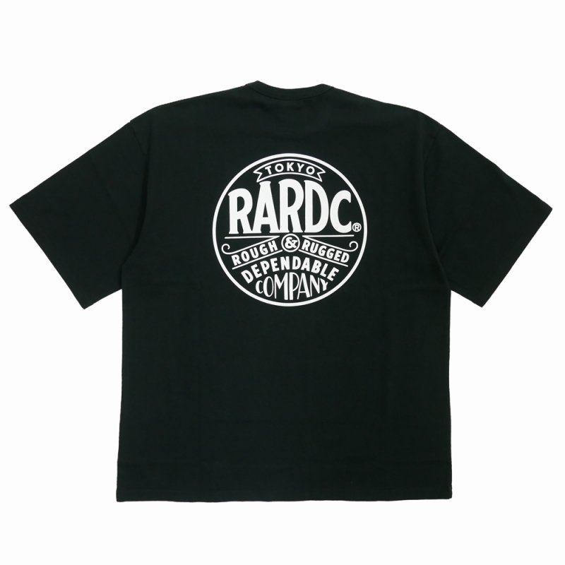画像2: ROUGH AND RUGGED/RR × NUTS TEE SHIRTS（BLACK）［プリントT-24春夏］
