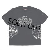 PORKCHOP/24 MULTI LOGOS TEE（BLACK）［プリントT-24春夏］