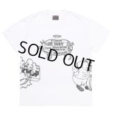 PORKCHOP/24 MULTI LOGOS TEE（WHITE）［プリントT-24春夏］