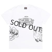 PORKCHOP/24 MULTI LOGOS TEE（WHITE）［プリントT-24春夏］