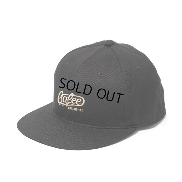 画像1: CALEE/CALEE LOGO EMBROIDERY TWILL CAP（BLACK/GRAY）［ツイルキャップ-24春夏］