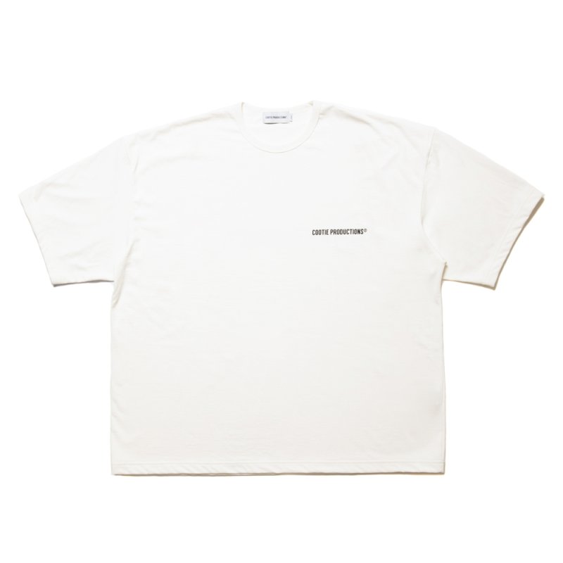 画像1: COOTIE PRODUCTIONS/Dry Tech Jersey Oversized S/S Tee（White）［ドライテックオーバーサイズT-24秋冬］