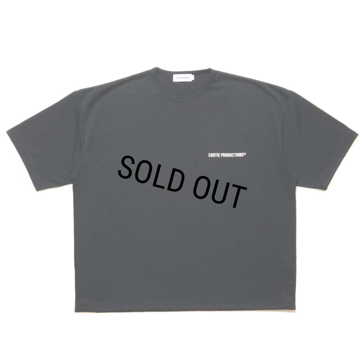 画像2: COOTIE PRODUCTIONS/Dry Tech Jersey Oversized S/S Tee（Black）［ドライテックオーバーサイズT-24秋冬］ (2)