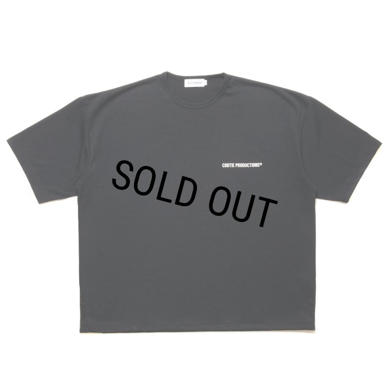 COOTIE PRODUCTIONS/Dry Tech Jersey Oversized S/S Tee（Black