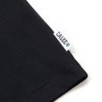 画像4: 【30%OFF】CALEE/MULTI FUNCTION DROP SHOULDER LOGO TEE（BLACK）［ドロップショルダープリントT-24春夏］ (4)