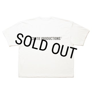 COOTIE PRODUCTIONS/Dry Tech Jersey Oversized S/S Tee（White