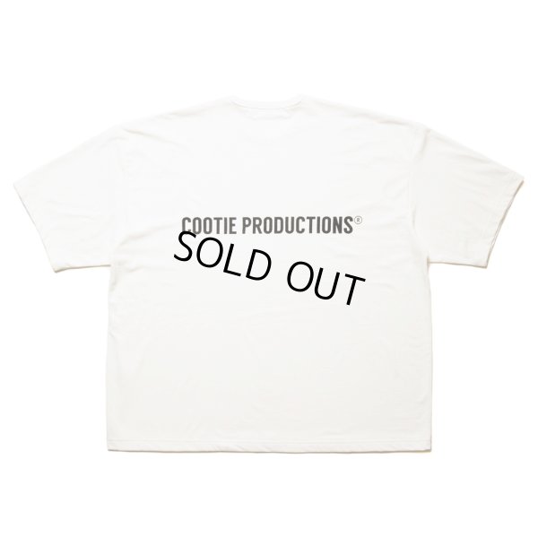 画像1: COOTIE PRODUCTIONS/Dry Tech Jersey Oversized S/S Tee（White）［ドライテックオーバーサイズT-24秋冬］