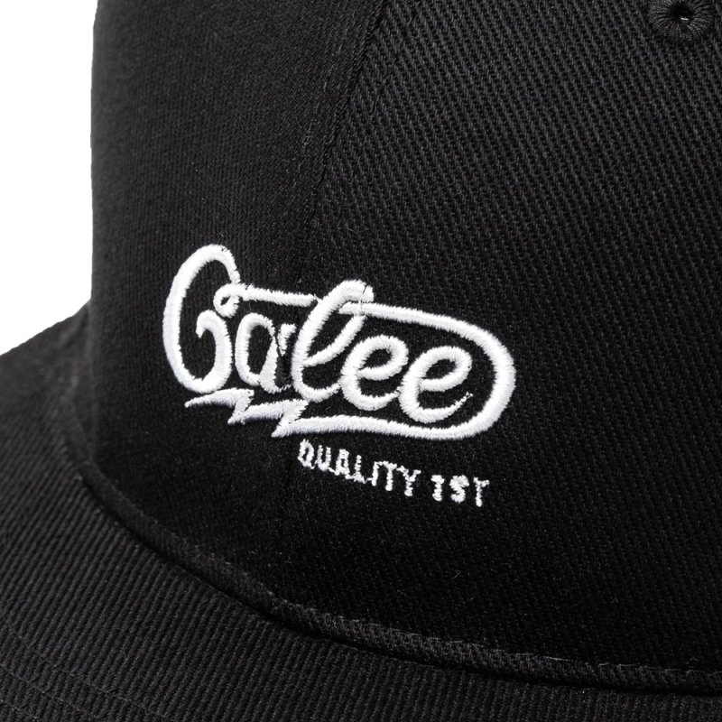画像3: CALEE/CALEE LOGO EMBROIDERY TWILL CAP（BLACK/WHITE）［ツイルキャップ-24春夏］