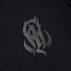 画像3: 【40%OFF】CALEE/MULTI FUNCTION DROP SHOULDER LOGO TEE（BLACK）［ドロップショルダープリントT-24春夏］ (3)