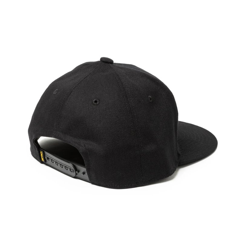 画像2: CALEE/CALEE LOGO EMBROIDERY TWILL CAP（BLACK/WHITE）［ツイルキャップ-24春夏］