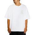 画像5: 【30%OFF】CALEE/MULTI FUNCTION DROP SHOULDER LOGO TEE（BLACK）［ドロップショルダープリントT-24春夏］ (5)