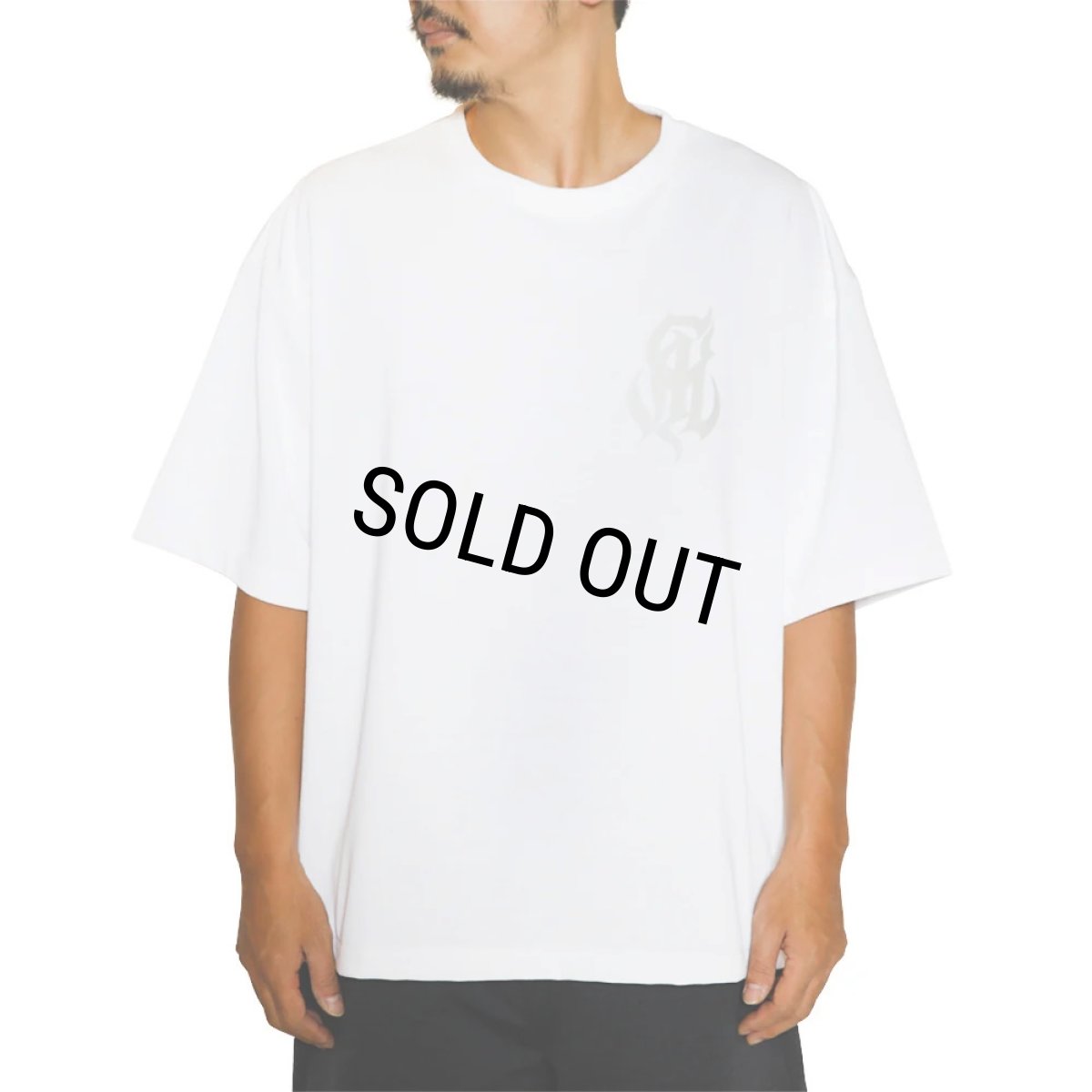 画像5: 【40%OFF】CALEE/MULTI FUNCTION DROP SHOULDER LOGO TEE（BLACK）［ドロップショルダープリントT-24春夏］ (5)