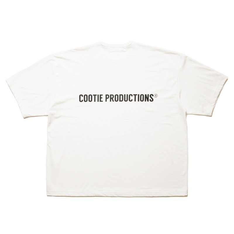 画像2: COOTIE PRODUCTIONS/Dry Tech Jersey Oversized S/S Tee（White）［ドライテックオーバーサイズT-24秋冬］