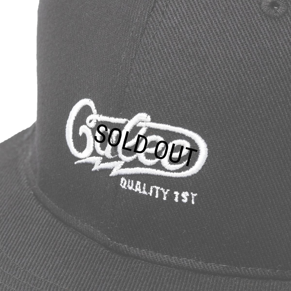 画像4: CALEE/CALEE LOGO EMBROIDERY TWILL CAP（BLACK/WHITE）［ツイルキャップ-24春夏］ (4)