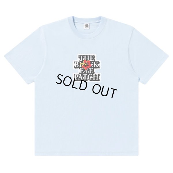 画像1: BlackEyePatch/HIBISCUS OG LABEL TEE（PASTEL BLUE）