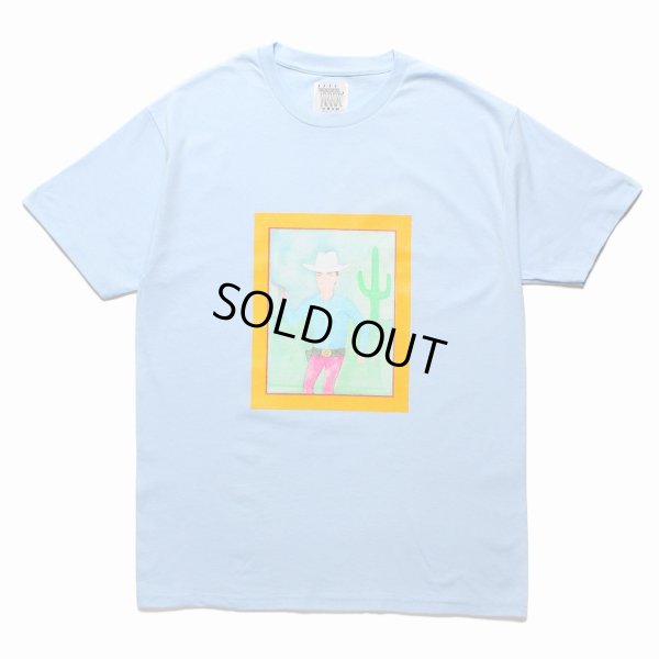 画像1: WACKO MARIA/世界平和プロジェクト / T-SHIRT（L-BLUE）［プリントT-24春夏］