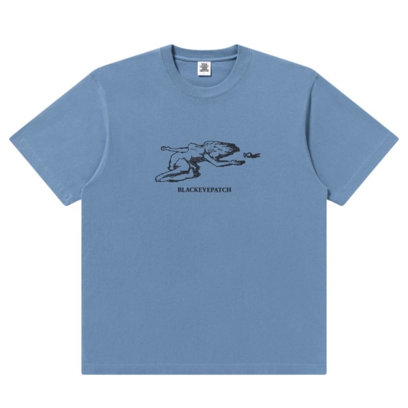 画像1: BlackEyePatch/FALLEN LADY TEE（D.BLUE）