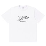 BlackEyePatch/FALLEN LADY TEE（WHITE）