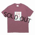 WACKO MARIA/世界平和プロジェクト / T-SHIRT（BURGUNDY）［プリントT-24春夏］