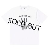 BlackEyePatch/TALK TO THE HAND TEE（WHITE）