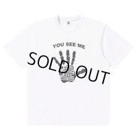 BlackEyePatch/TALK TO THE HAND TEE（WHITE）