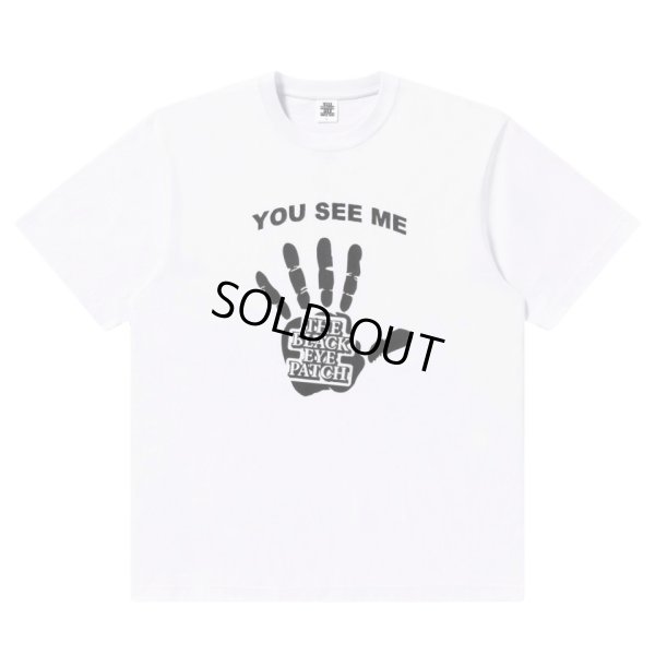 画像1: BlackEyePatch/TALK TO THE HAND TEE（WHITE）