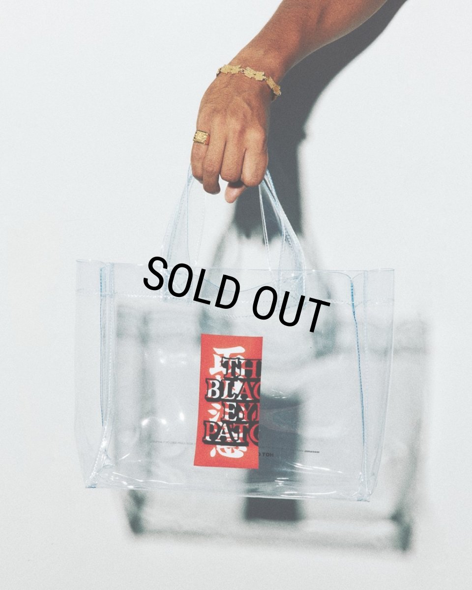 画像3: BlackEyePatch/HWC LABEL PVC TOTE（CLEAR） (3)
