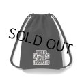 BlackEyePatch/OG LABEL GYM SACK（BLACK）