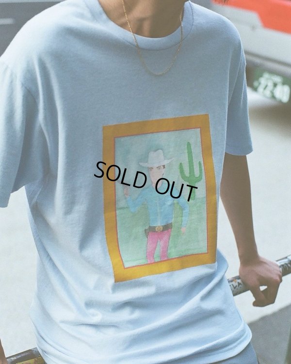画像2: WACKO MARIA/世界平和プロジェクト / T-SHIRT（L-BLUE）［プリントT-24春夏］