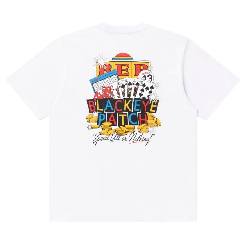 画像2: BlackEyePatch/BIG CASINO TEE（WHITE）