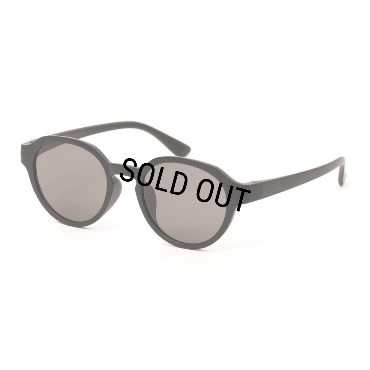 画像1: 【30%OFF】CALEE/BOSTON TYPE UP CYCLE SHADES ＜EXCLUSIVE＞（BLACK）［サングラス-24春夏］ (1)