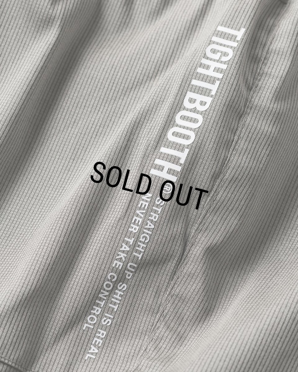 画像9: TIGHTBOOTH/STRIPE CROPPED CARGO PANTS（Grey）［ストライプクロップドカーゴパンツ-24夏］ (9)