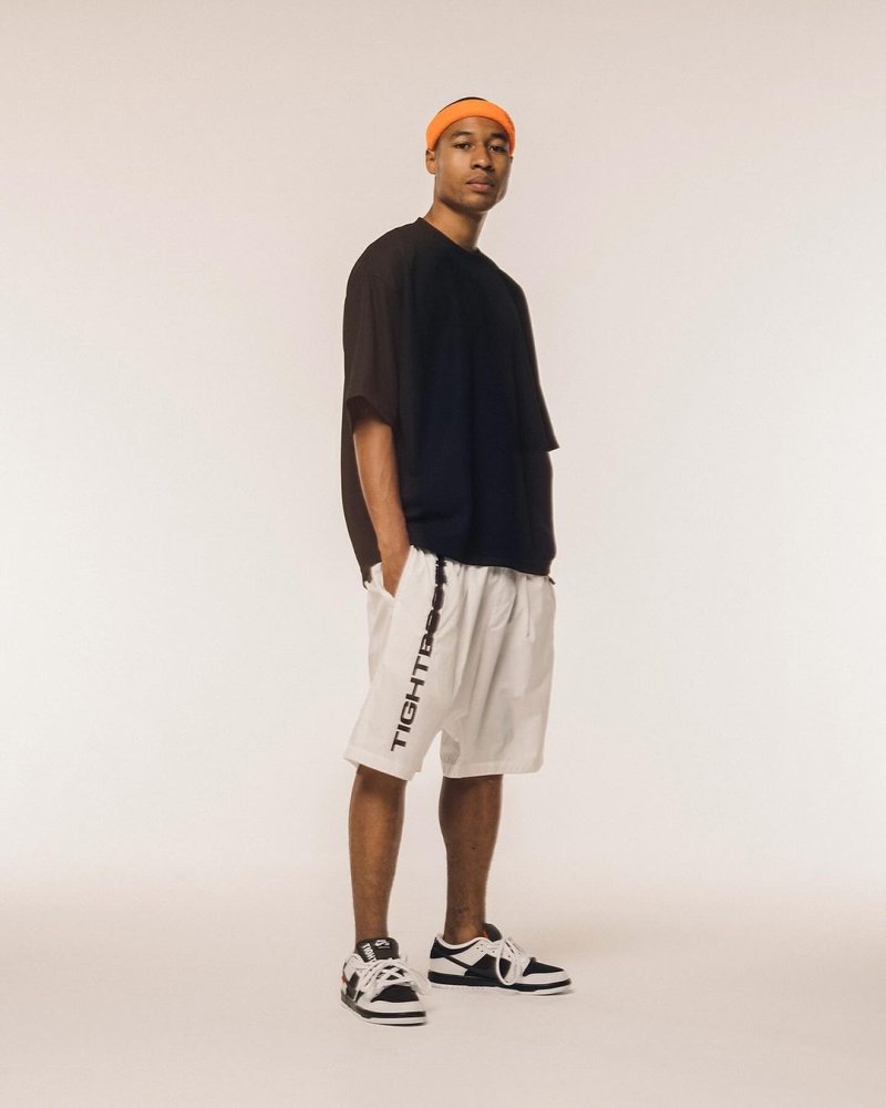 画像2: 【30%OFF】TIGHTBOOTH/JING T-SHIRT（Black）［プレーンT-24夏］