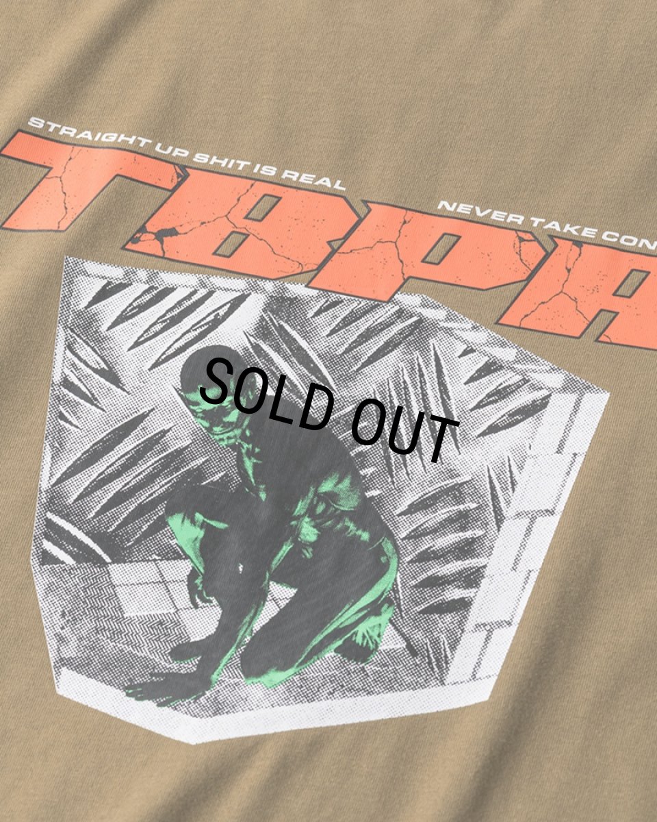 画像3: TIGHTBOOTH/LOST CHILD T-SHIRT（Olive）［プリントT-24夏］ (3)