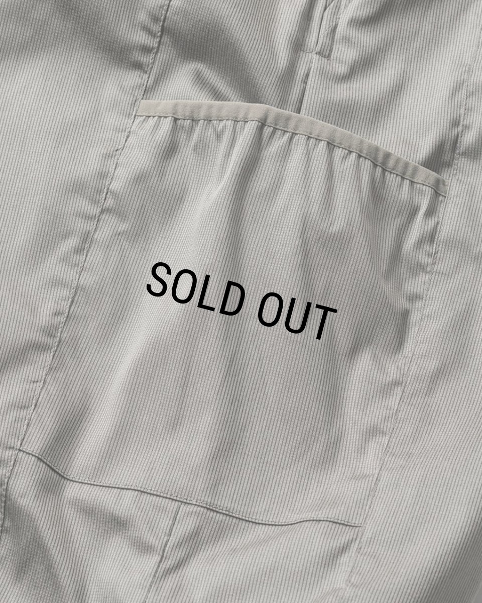 画像10: TIGHTBOOTH/STRIPE CROPPED CARGO PANTS（Grey）［ストライプクロップドカーゴパンツ-24夏］ (10)