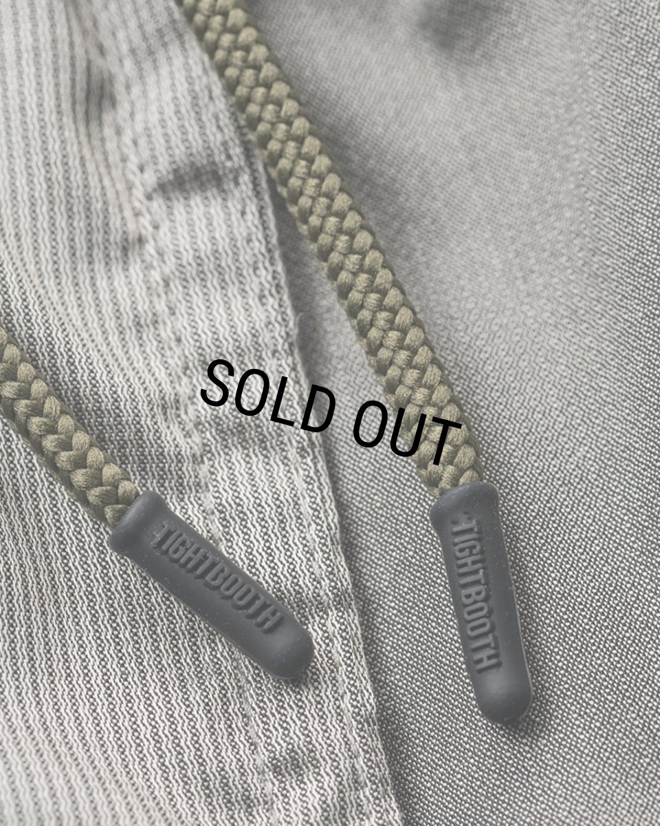 画像13: TIGHTBOOTH/STRIPE CROPPED CARGO PANTS（Grey）［ストライプクロップドカーゴパンツ-24夏］ (13)