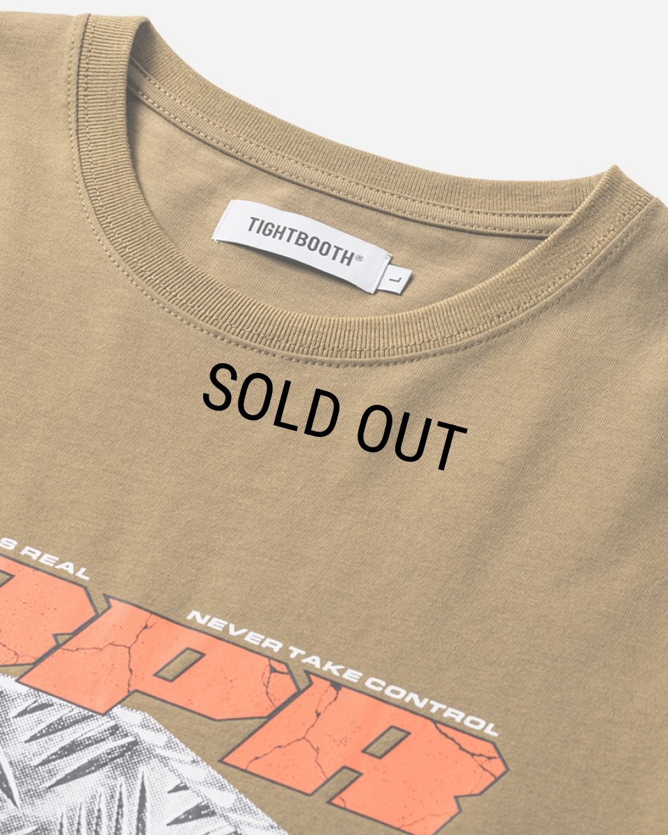 画像2: TIGHTBOOTH/LOST CHILD T-SHIRT（Olive）［プリントT-24夏］ (2)