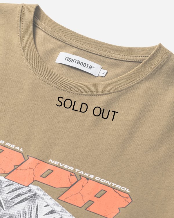 画像2: TIGHTBOOTH/LOST CHILD T-SHIRT（Olive）［プリントT-24夏］