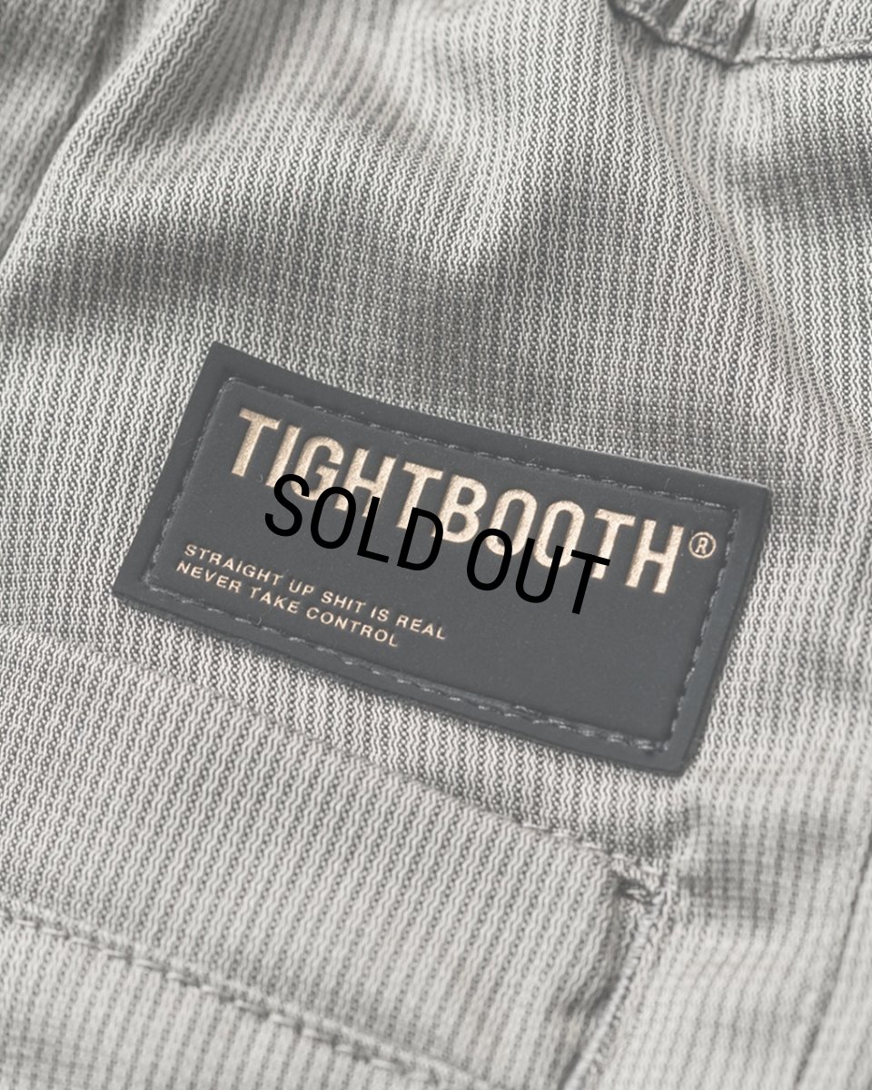 画像11: TIGHTBOOTH/STRIPE CROPPED CARGO PANTS（Grey）［ストライプクロップドカーゴパンツ-24夏］ (11)